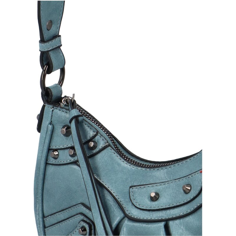 Coveri Stylová dámská koženková kabelka Thallia , modrá