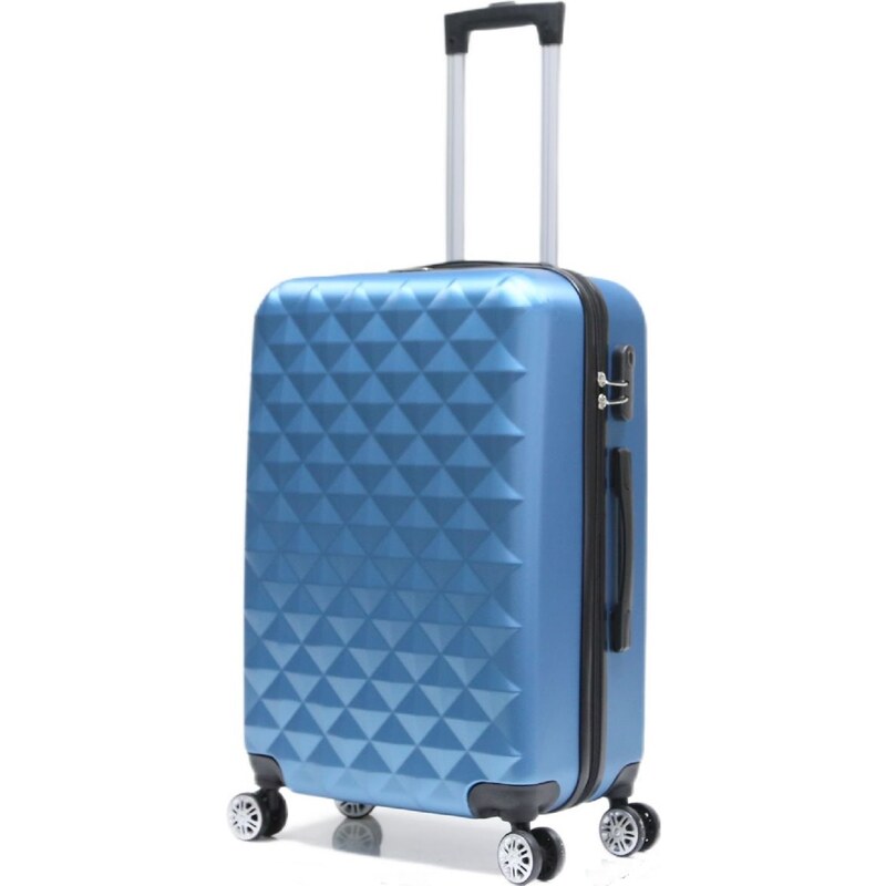 TRAVELEO Střední kufr Diamond Blue