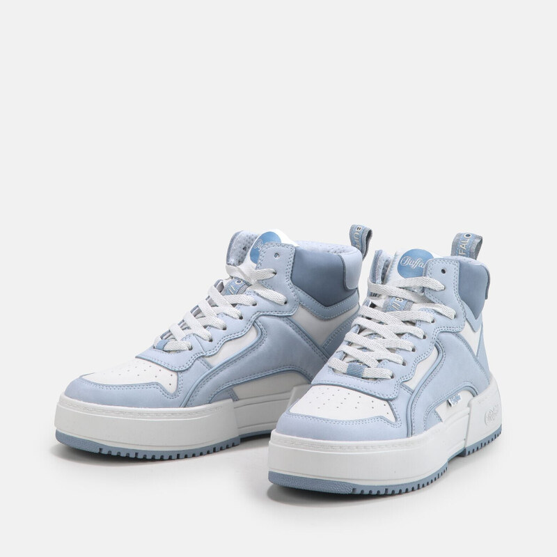 BUFFALO Rse Mid - Imi Nappa/Imi Nubuck - Pastel Blue BLUE