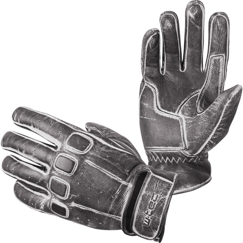 Kožené moto rukavice W-TEC Rifteur black