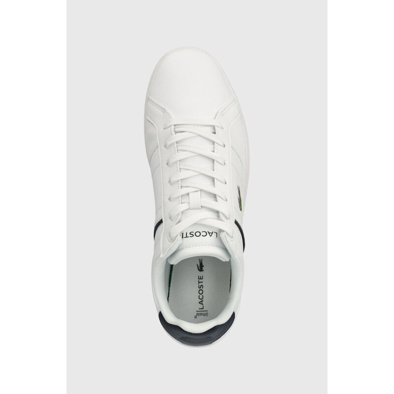 Kožené sneakers boty Lacoste EUROPA PRO 123 1 SMA bílá barva, 45SMA0116