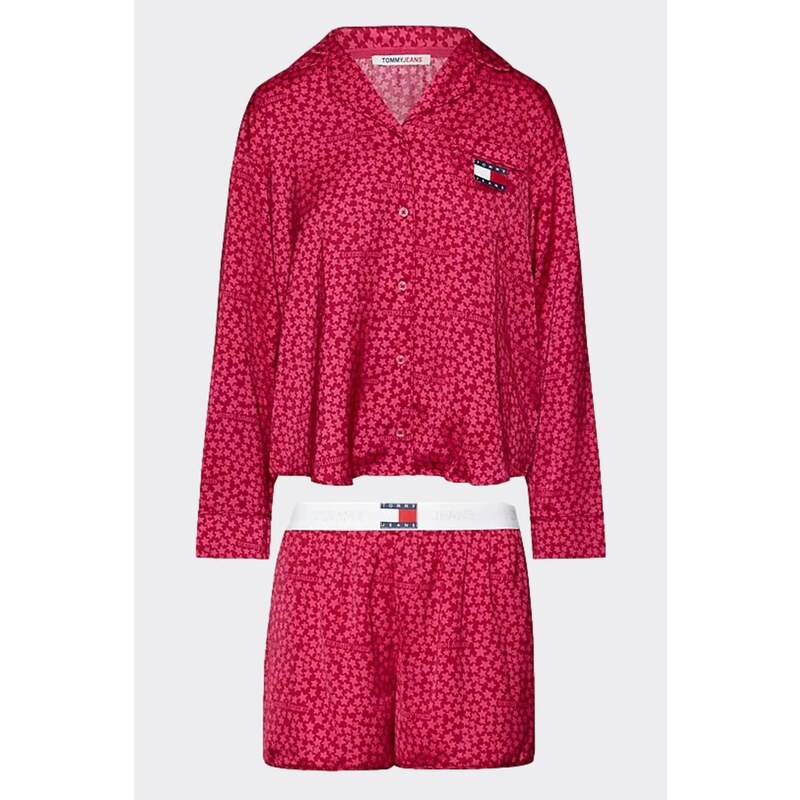 Dárkové balení Tommy Hilfiger pyžamo dámské - růžová