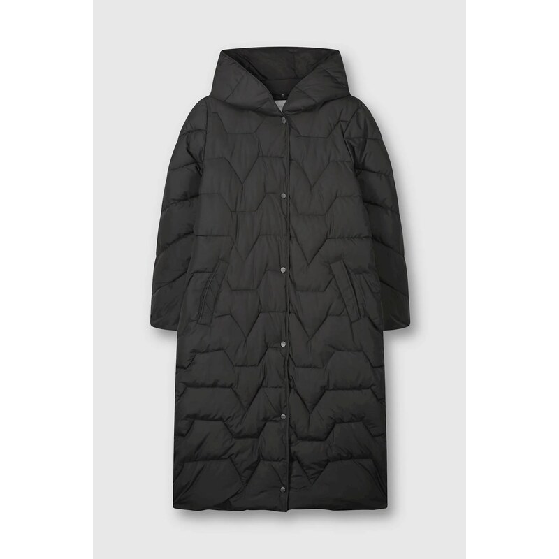 Rino&Pelle dámský zimní kabát Jikke černý
