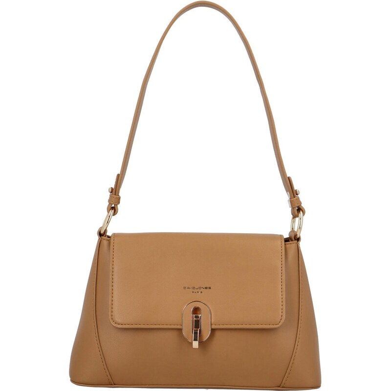 Dámská crossbody kabelka camel - David Jones Felecia Camel