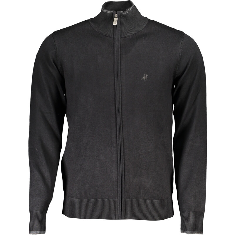 U.S. GRAND Pánský černý cardigan US Grand Polo
