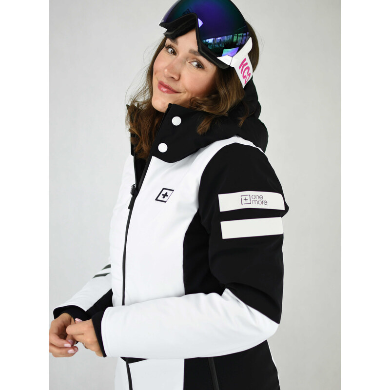 ONEMORE 151 INSULATED SKI JACKET WOMAN WHITE/BLACK/BLACK