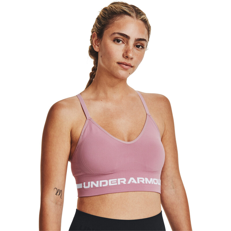 Dámská kompresní podprsenka Under Armour Seamless Low Long Bra