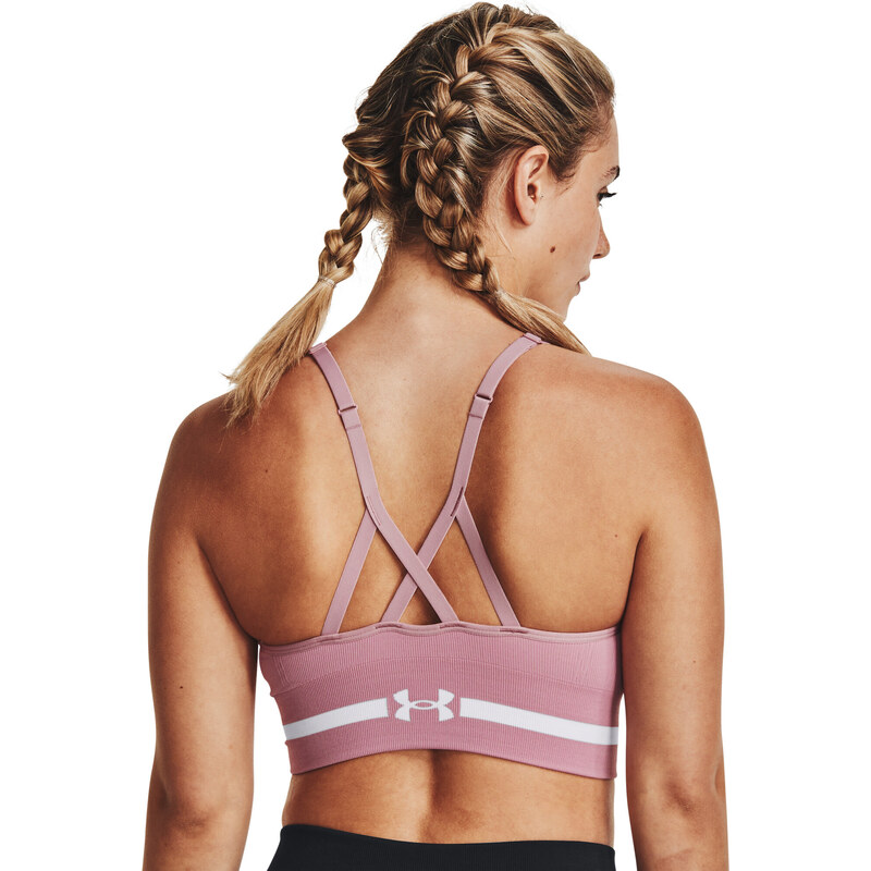 Dámská kompresní podprsenka Under Armour Seamless Low Long Bra