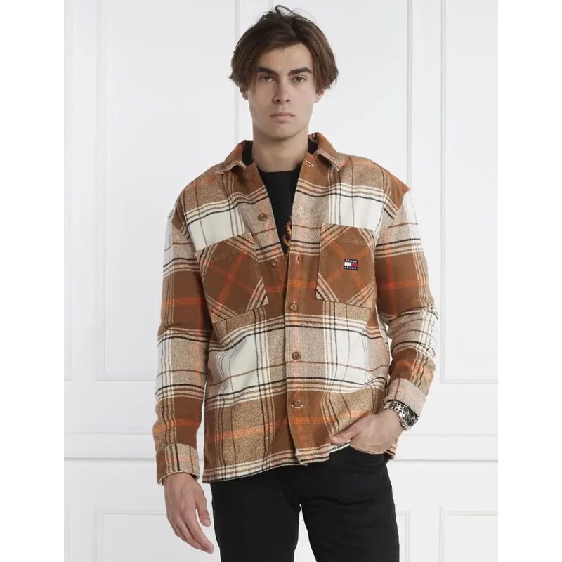 Tommy Jeans Košile BRUSHED CHECK | Regular Fit