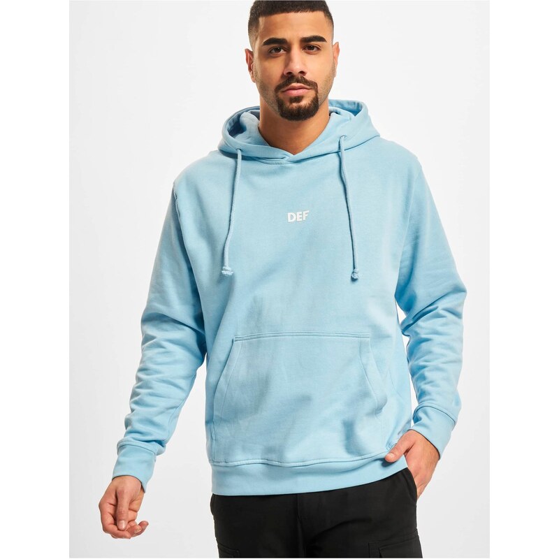 DEF Oversized Hoody Světle modrá světle modrá