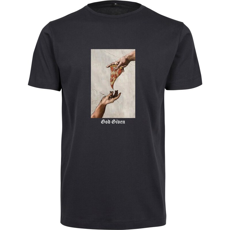 Mister Tee God Given Pizza Tee námořnictvo