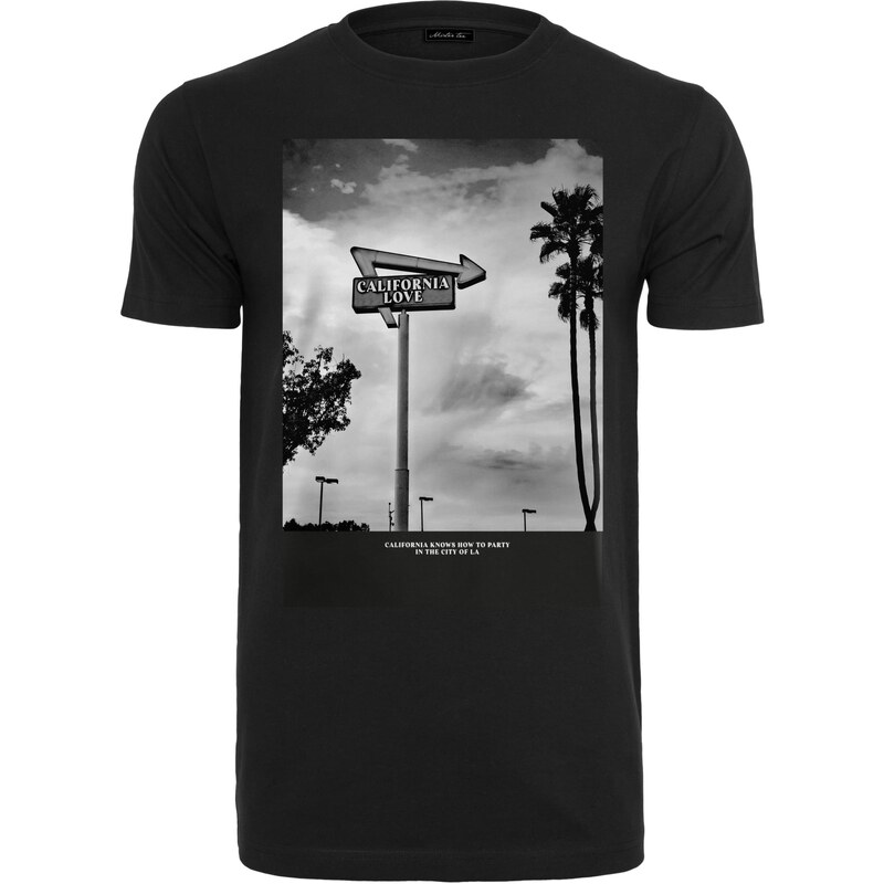 Mister Tee Černé tričko California Love