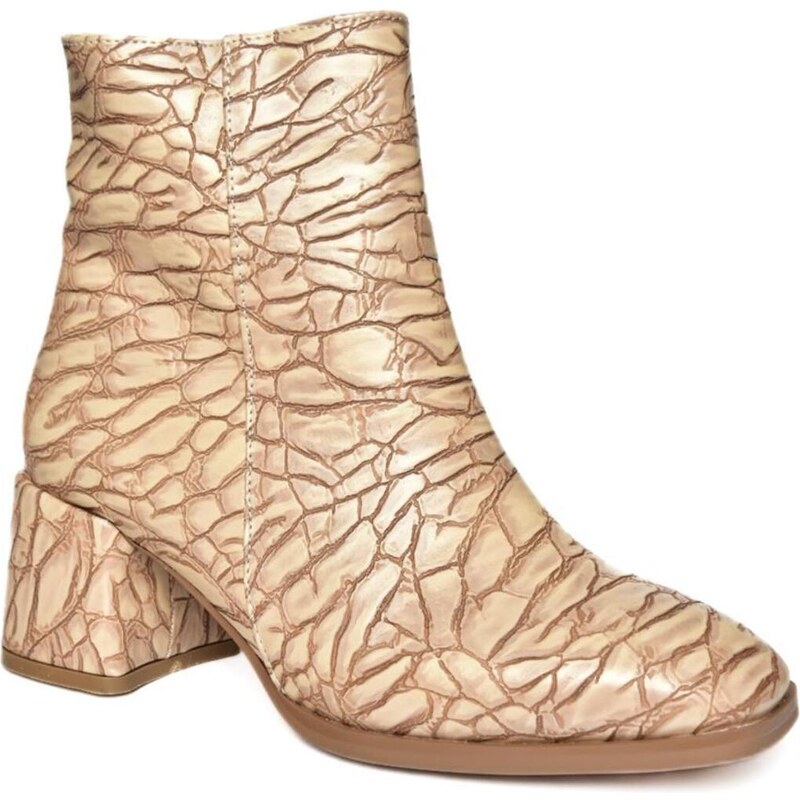 Fox Shoes R241045824 Skin Print Women's Boots with Thick Heels