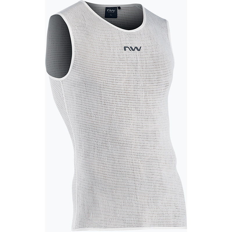 Pánský cyklistický dres Northwave Light Sleeveless bílý