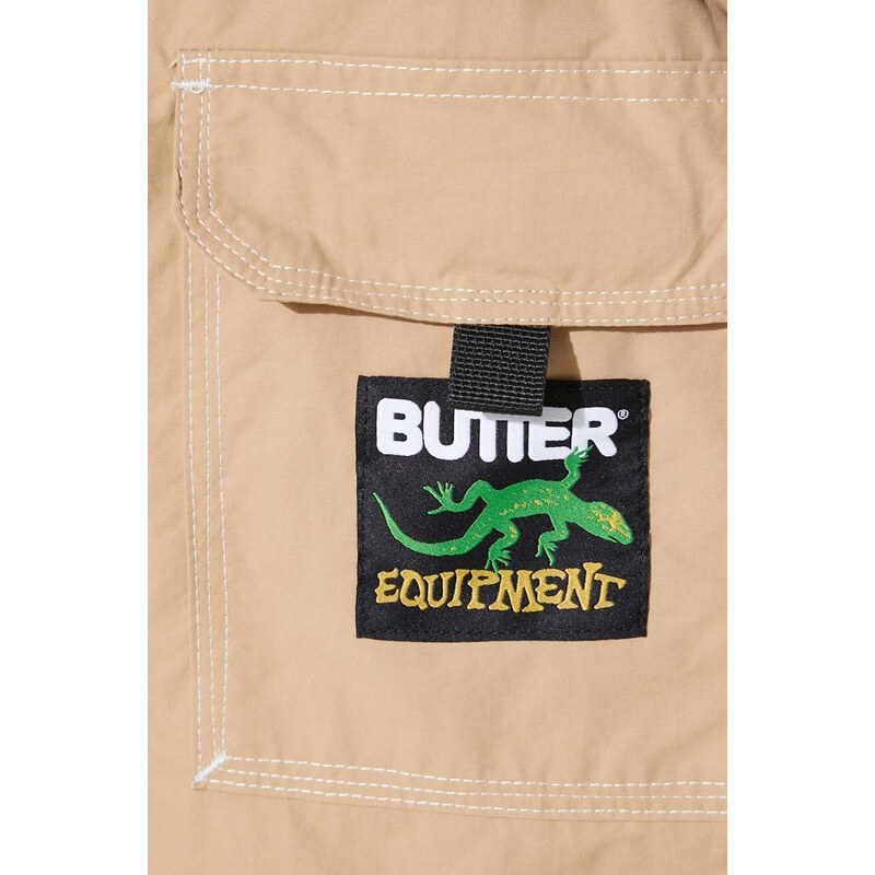 Kraťasy Butter Goods Climber Shorts pánské, béžová barva, BGQ3235302