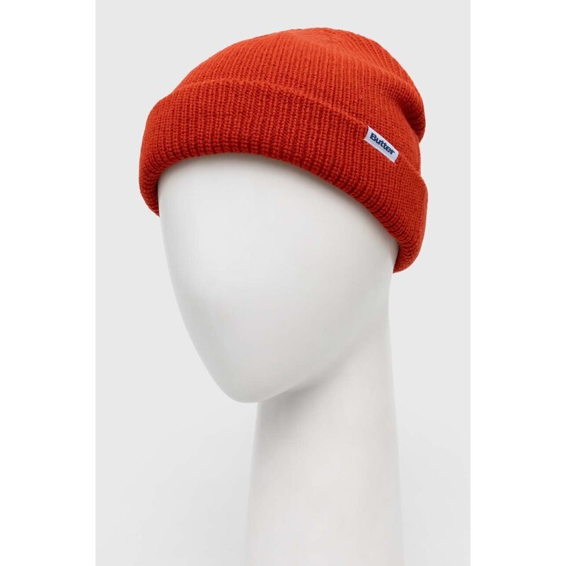 Čepice Butter Goods Wharfie Beanie červená barva, z husté pleteniny, BGQ3235704