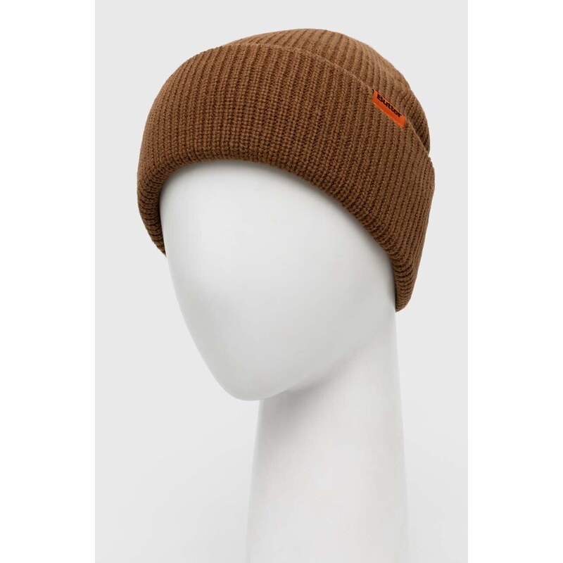 Čepice Butter Goods Tall Wharfie Beanie hnědá barva, BGQ3235803