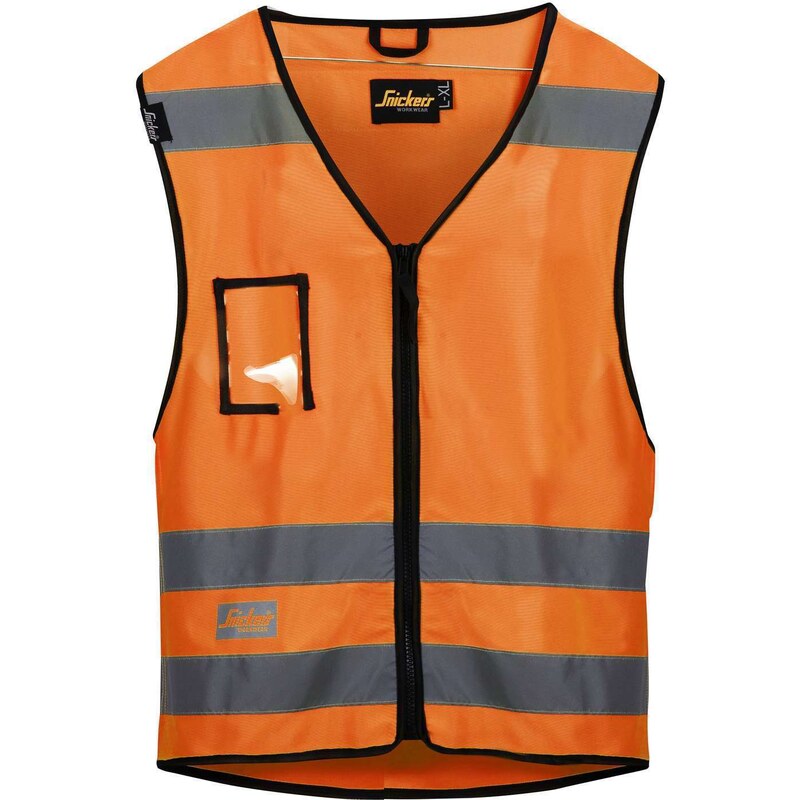 Reflexní vesta Snickers Workwear, třída 2 oranžová vel. S/M