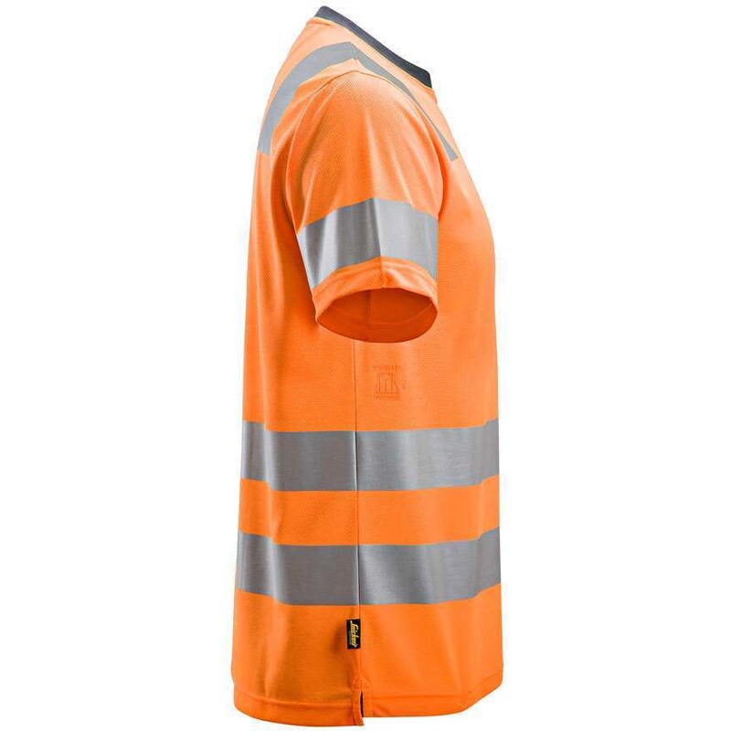 Snickers Workwear Reflexní tričko AllroundWork tř. 2 oranžové vel. XS