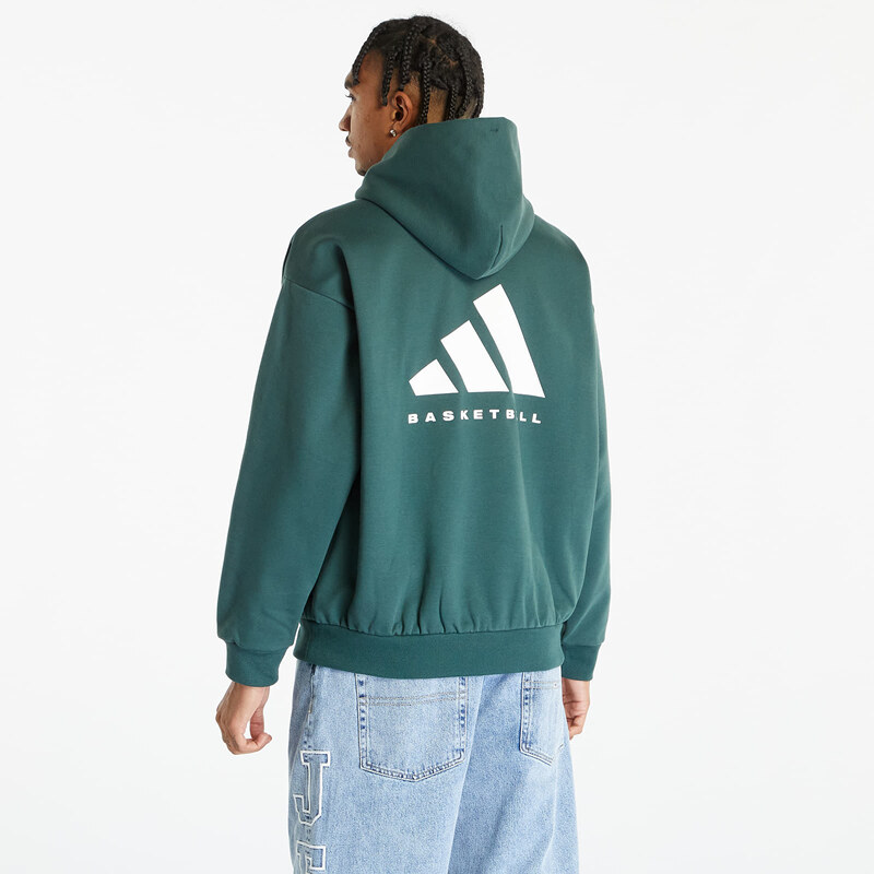 adidas Performance adidas Basketball Hoodie UNISEX Mineral Green