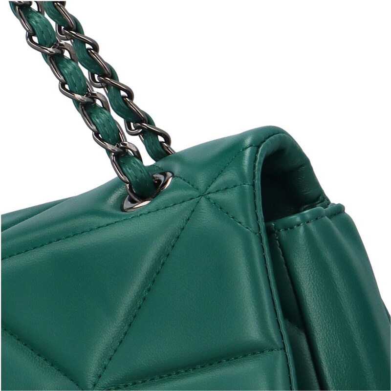 Dámská kabelka přes rameno zelená - DIANA & CO Fanny zelená