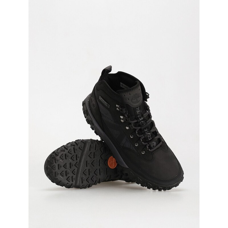 Timberland Gs Motion 6 Mid F/L Wp (black nubuck)černá