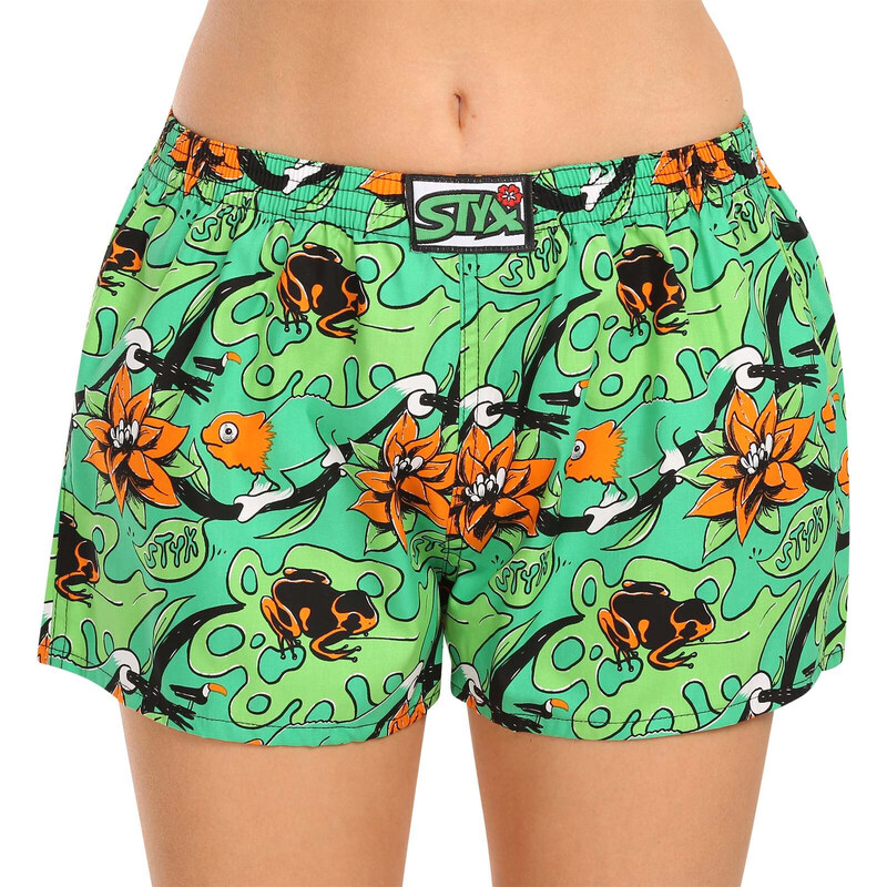 Dámské trenky Styx art klasická guma tropic (K1557) 86794635