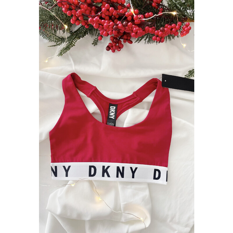 DKNY Cozy braletka - červená