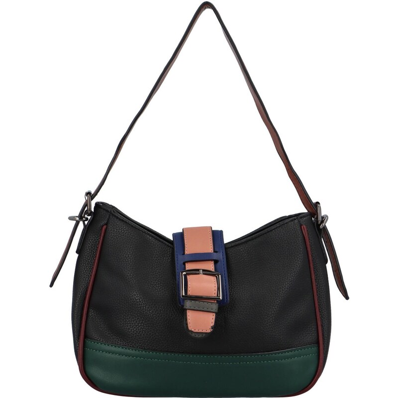 MaxFly Módní dámská koženková crossbody Liana, černá 86795282