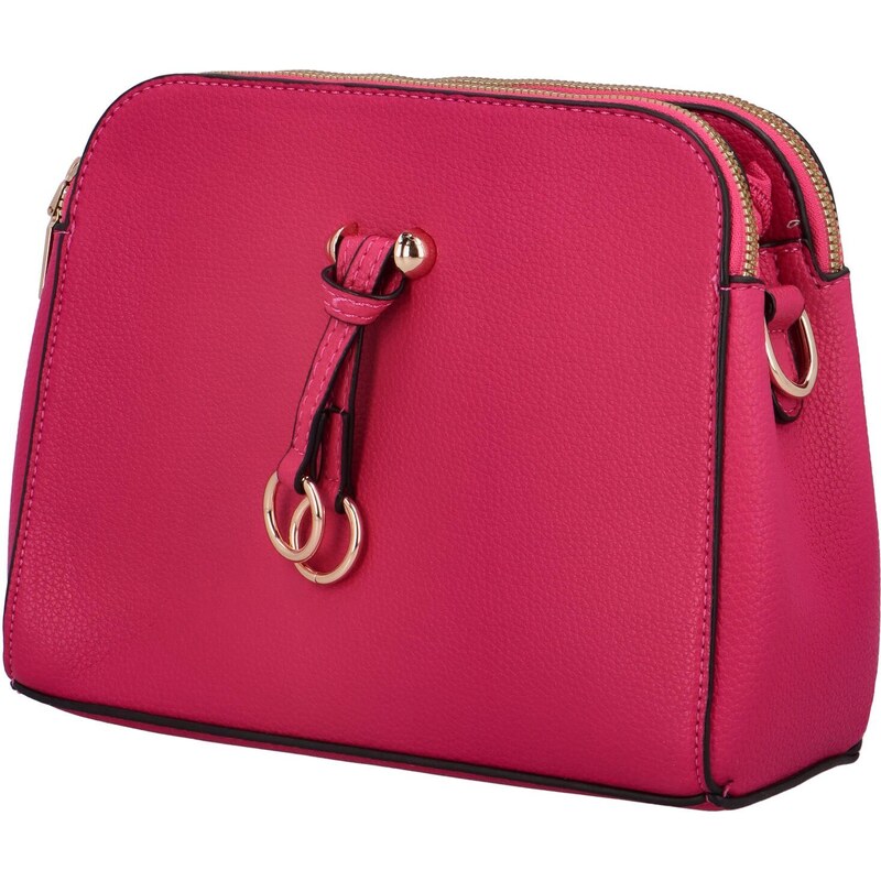 Dámská crossbody kabelka fuchsiová - MaxFly Dakota růžová