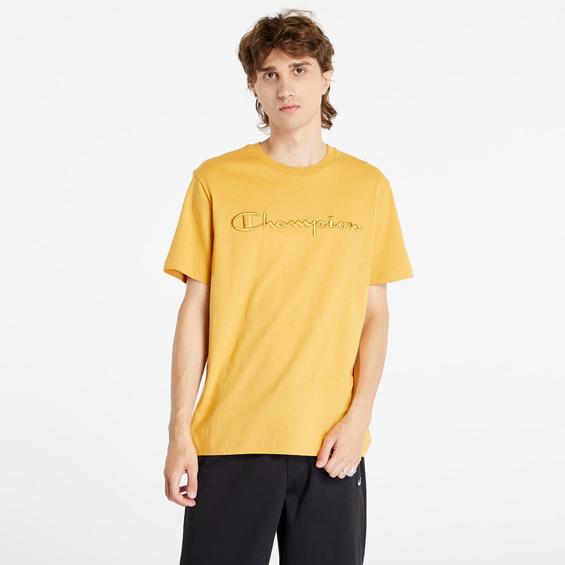 Pánské tričko Champion Crewneck T-Shirt Yellow