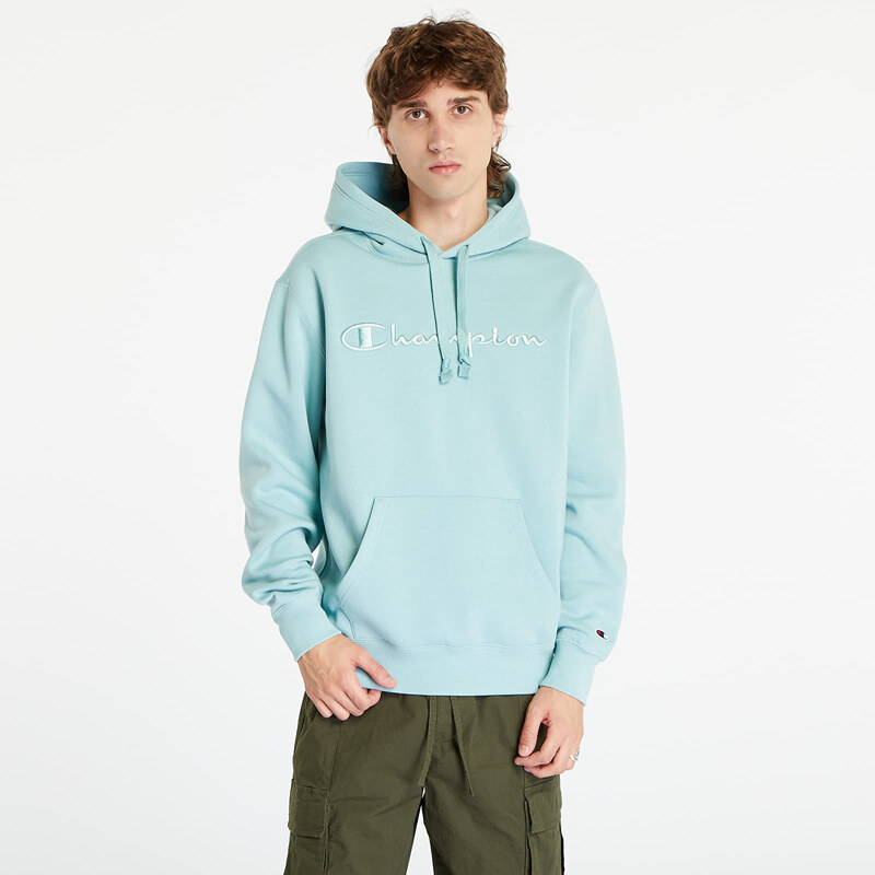 Pánská mikina Champion Hooded Sweatshirt Light Blue