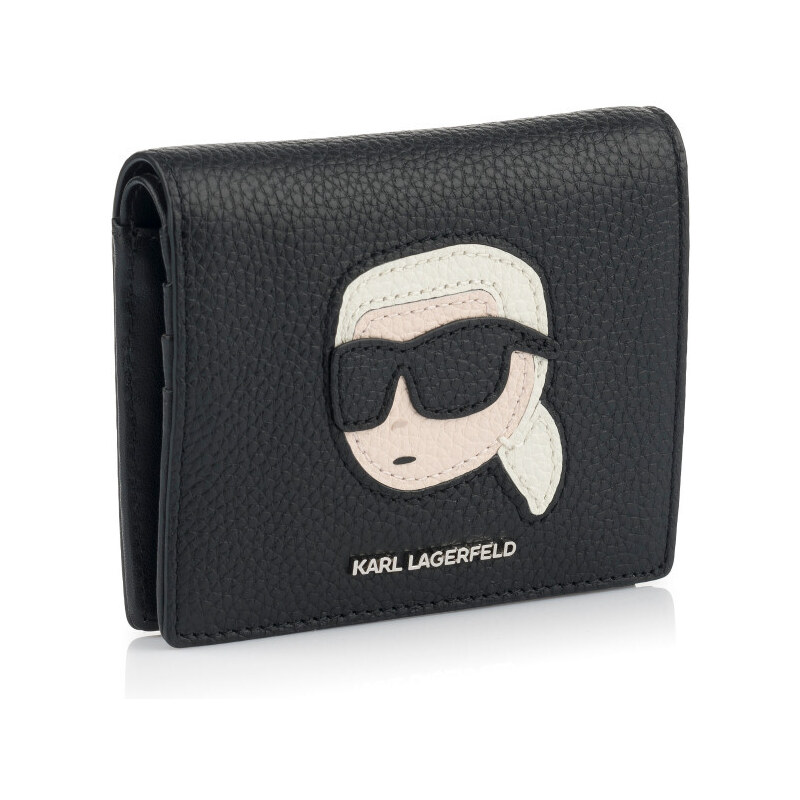 PENĚŽENKA KARL LAGERFELD K/IKONIK 2.0 LEATHER BIFLD WLT