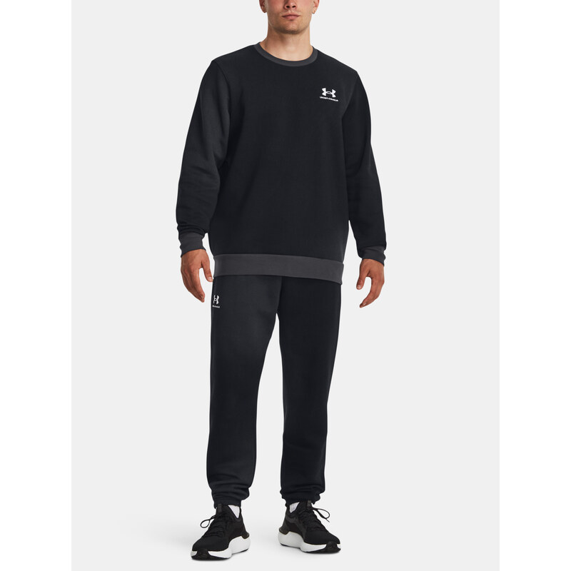 Under Armour Tepláky UA Essential Flc Novelty Jgr-BLK - Pánské