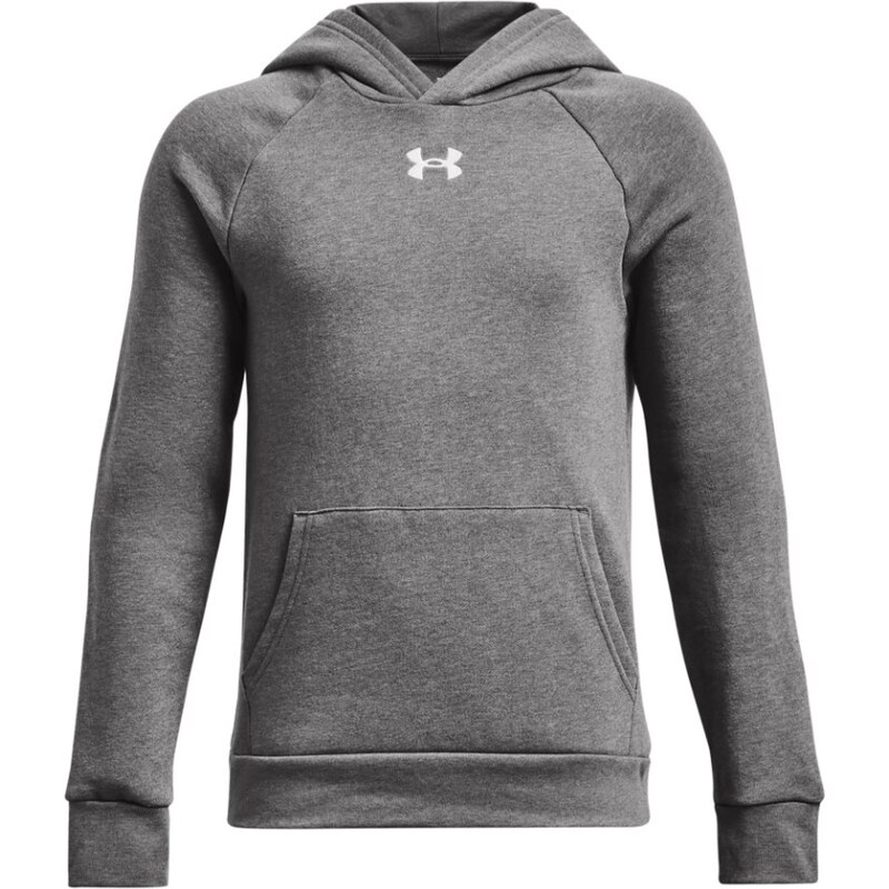 Mikina s kapucí Under Armour UA Rival Fleece Hoodie-GRY 1379792-025