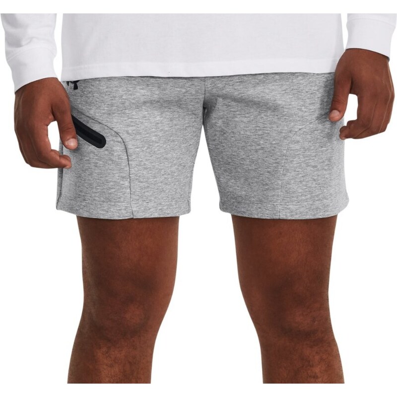 Šortky Under Armour UA Unstoppable Flc Shorts-GRY 1379809-011