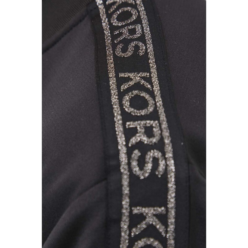 Mikina Michael Kors pánská, černá barva, s aplikací