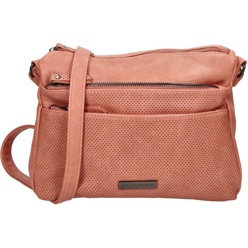 Dámská crossbody kabelka růžová - Enrico Benetti Lesiah růžová