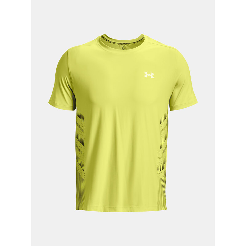 Under Armour Tričko UA LASER SHORTSLEEVE-YLW - Pánské