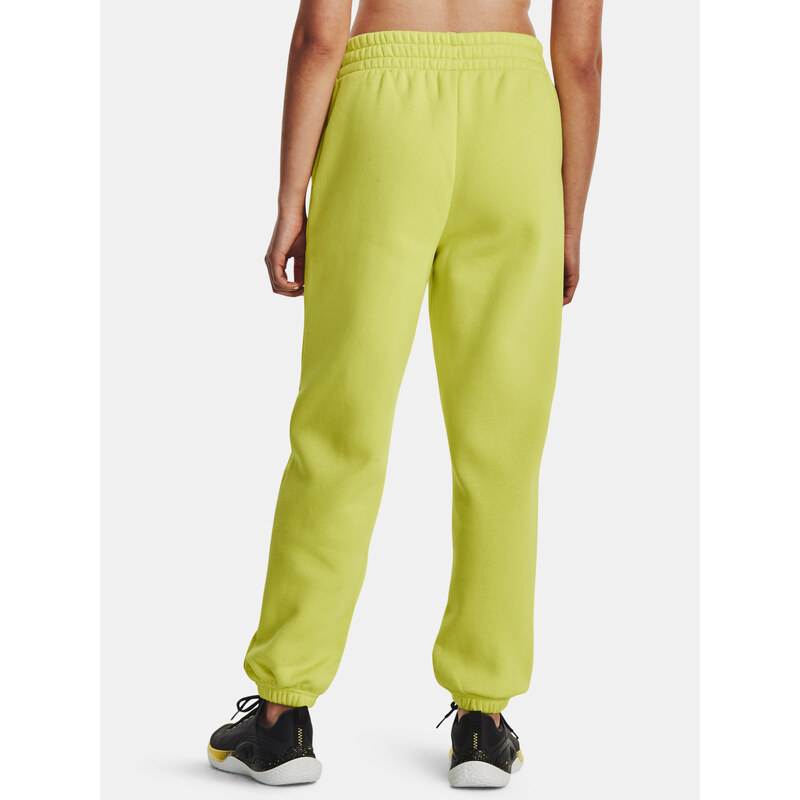 Under Armour Tepláky Essential Fleece Joggers-YLW - Dámské