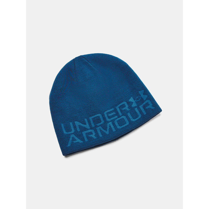 Under Armour Čepice Reversible Halftime Beanie-BLU - Kluci