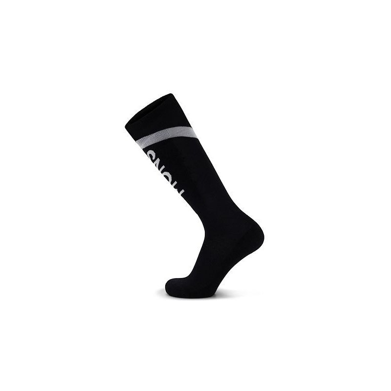 MONS ROYALE Merino ponožky MON ROYAL Ultra Cuhion black velikot