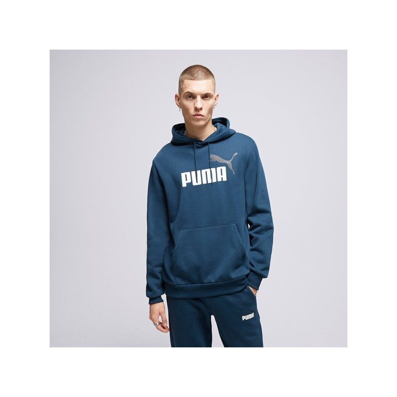 Puma Mikina S Kapucí Core Ll Hd Marina Blue Muži Oblečení Mikiny 58676471