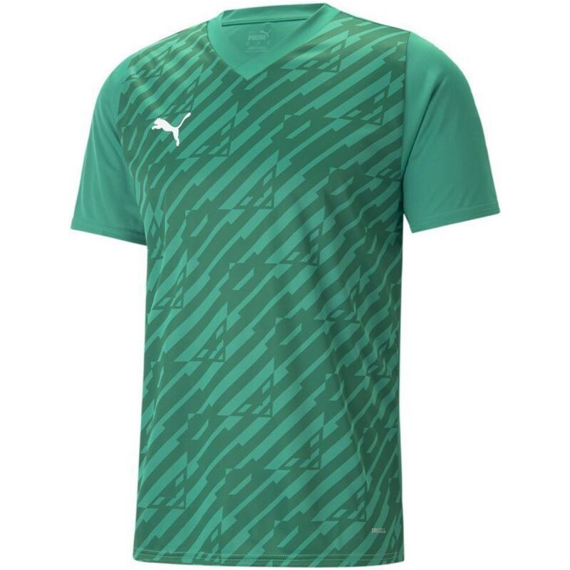 Pánský fotbalový dres Puma teamUltimate zelený velikost M