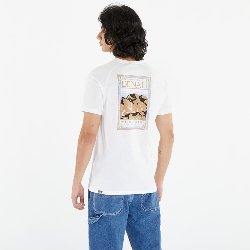 Pánské tričko The North Face S/S North Faces Tee TNF White/ Almond Butter