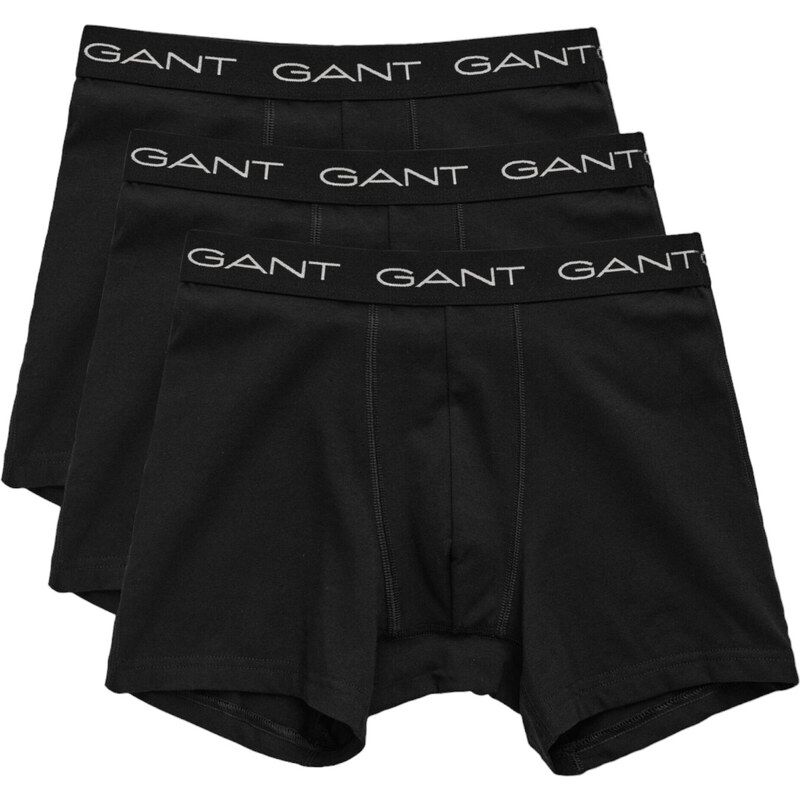 3PACK pánské boxerky Gant černé (900013004-005)