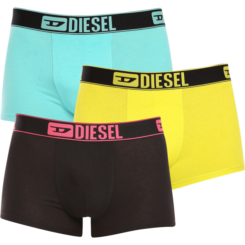 3PACK pánské boxerky Diesel vícebarevné (00ST3V-0HIAW-E6678)