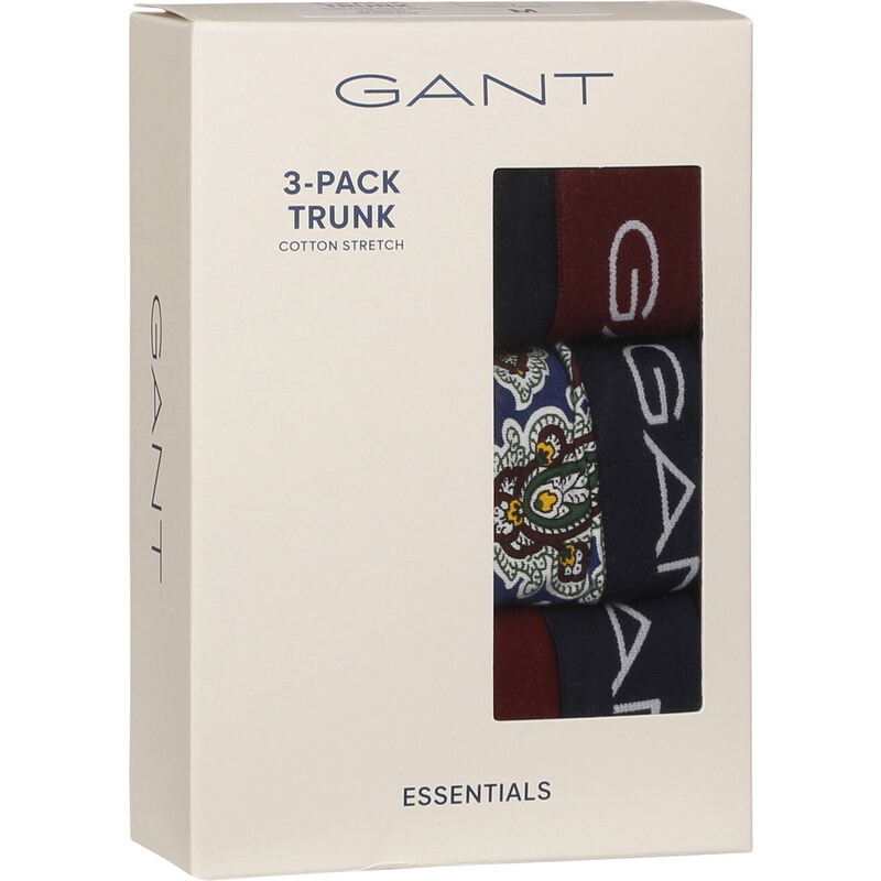 3PACK pánské boxerky Gant vícebarevné (902333063-418)