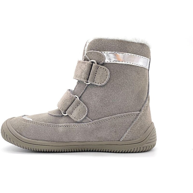 Barefoot zimní kotníkové boty - Protetika Linet Grey