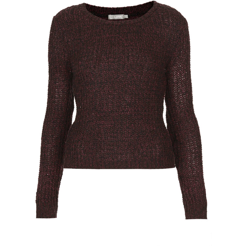 Topshop **Heart Elbow Knit by Love